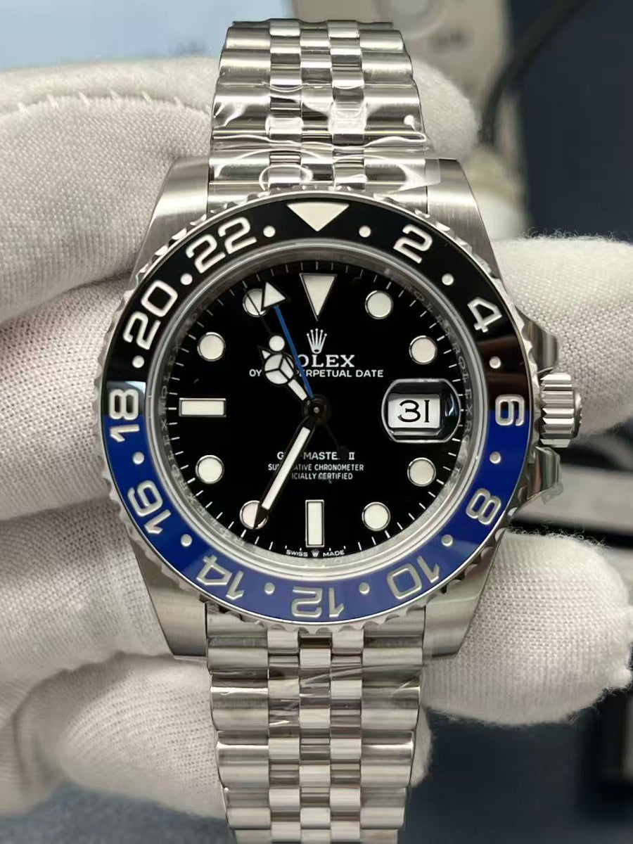 롤렉스 GMT 마스터 II 블랙 블루 워치 25